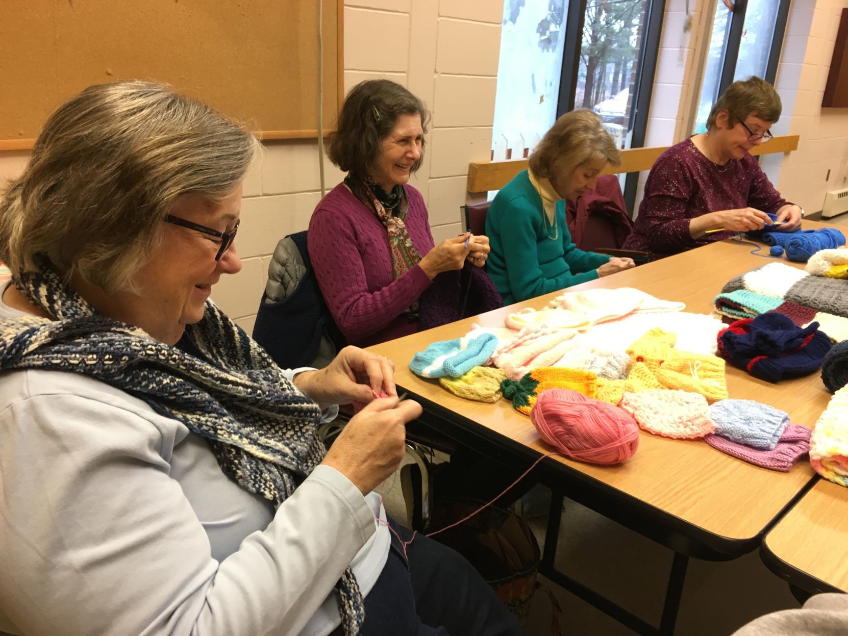 Yarn ministry at St. John Neumann